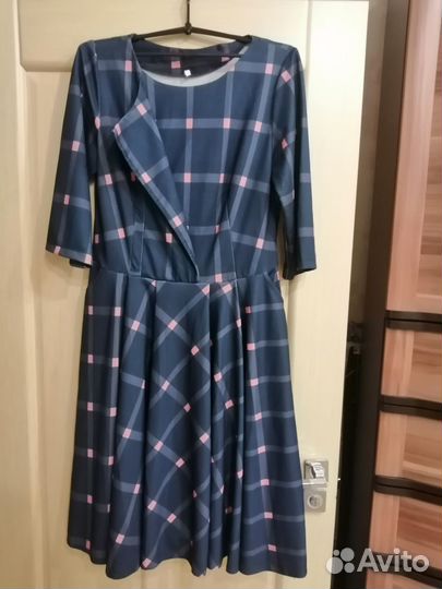 Платье трикотажное женское