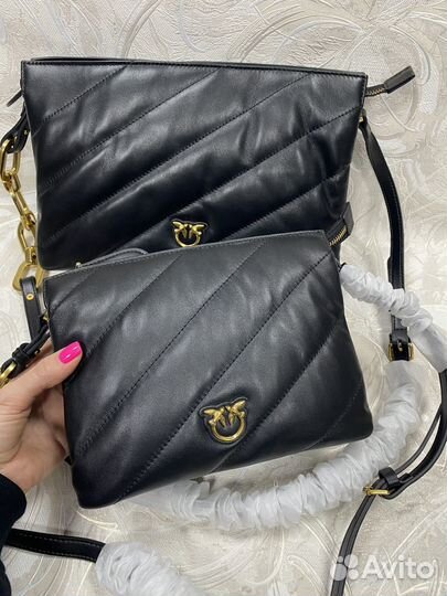 Сумка женская Pinko mini/maxi кожаная