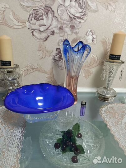 Вазы Богемия