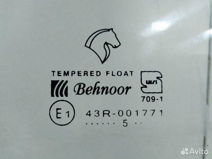 Стекло двери задней правой Iran Khodro Samand 2002