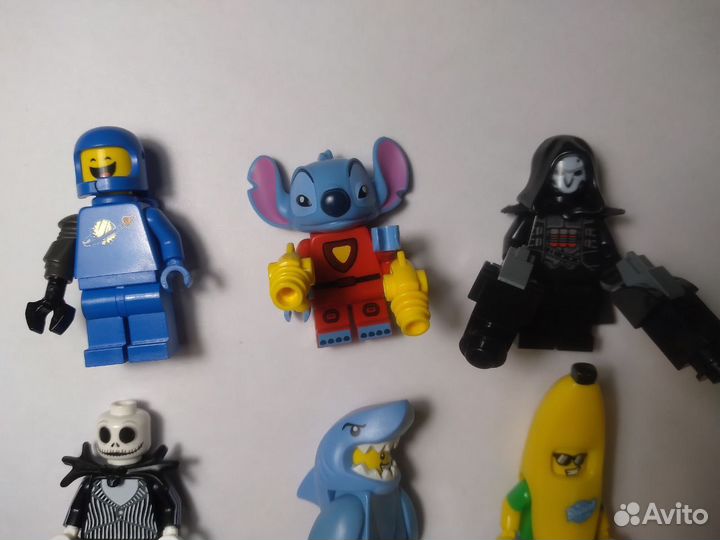 Lego минифигурки из разных серий