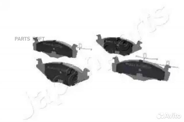 Japanparts PA0033AF Колодки тормозные дисковые, ко
