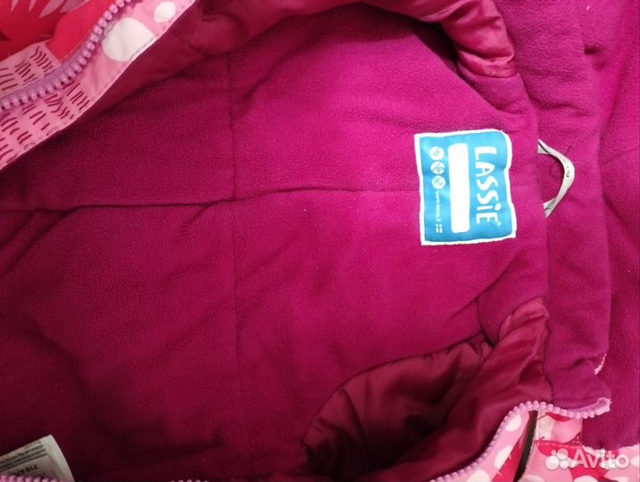 Зимний комбинезон lassie 68