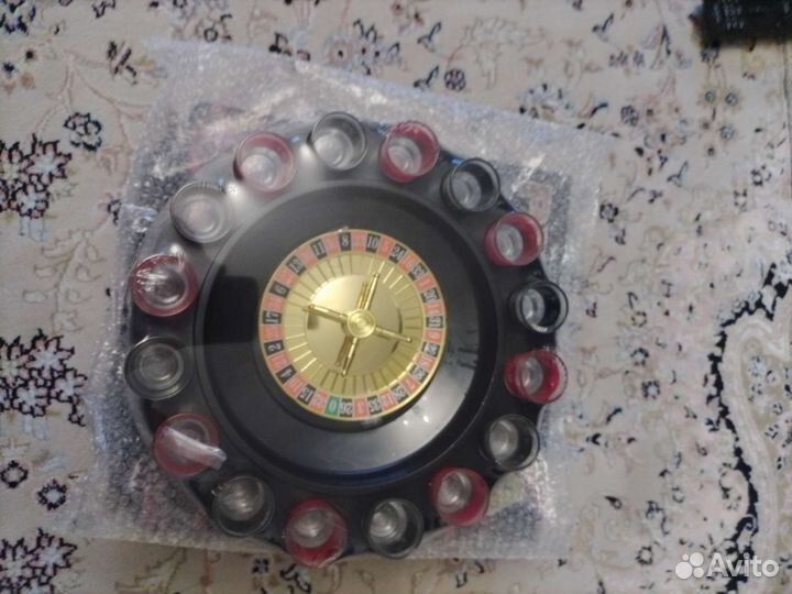 Игра пьяная рулетка со стопками Новая