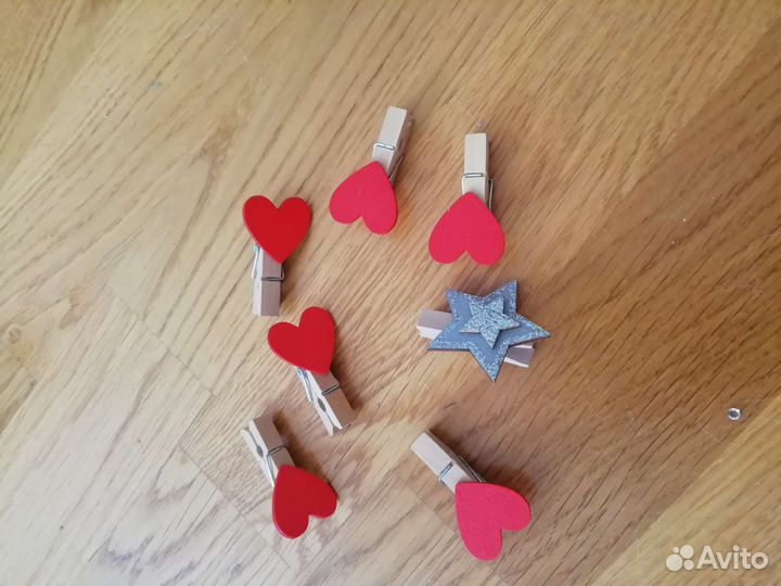 Прищепки деревянные