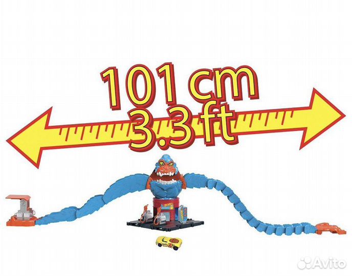 Игровой набор Hot Wheels сити Автозавправка