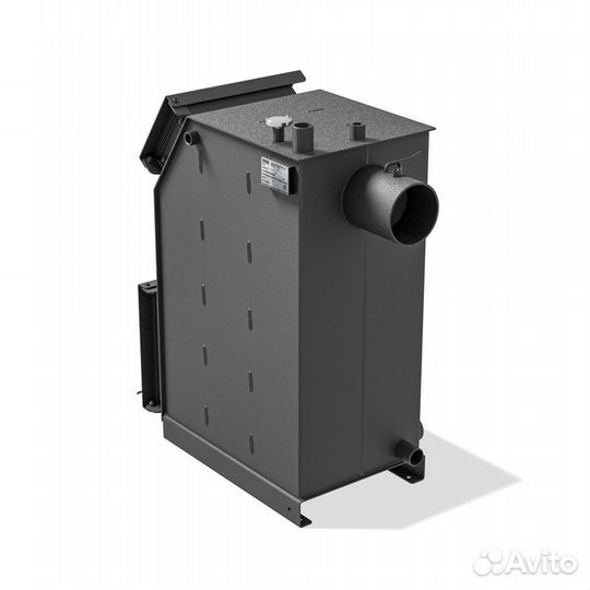 Твердотопливный котел с увеличенной топкой