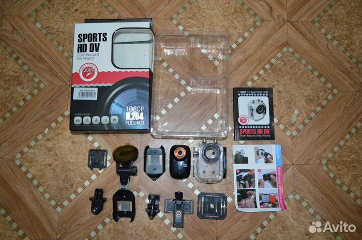 Экшн камера sjcam 1000 по запчастям, на запчасти