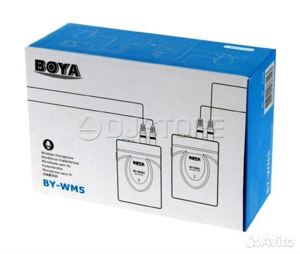 Беспроводной микрофон Boya BY-WM5