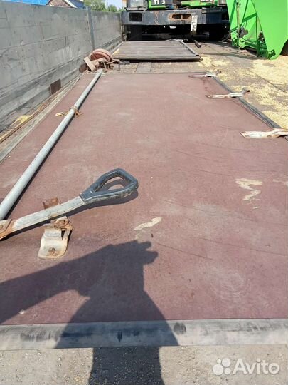 Ворота на полуприцеп бу