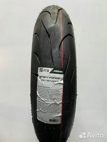 Mitas 120/70-17 SportForce+ EV мотошина митас