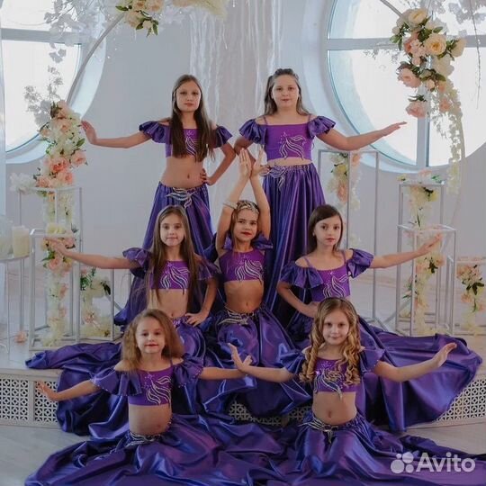 Костюм для восточного танца групповой