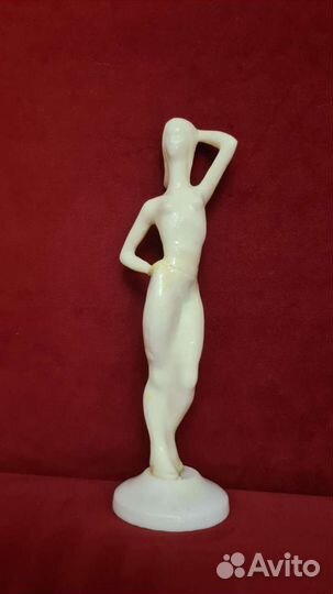Статуэтка редкая СССР фхи. Колкий пластик 23см
