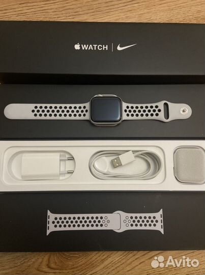 Часы apple watch 5 nike 44 mm