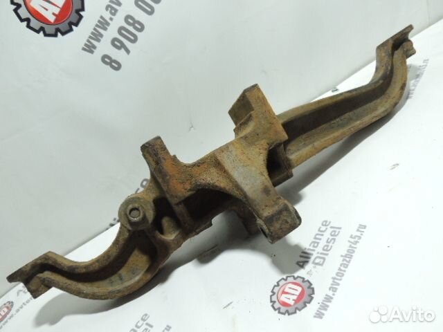 Кронштейн пневморессоры задний, лев.лыжа MAN TGA 8