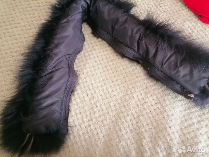 Воротник из лесы 67 см