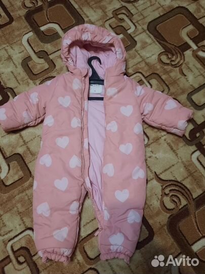 Комбинезон осенний для девочки 74