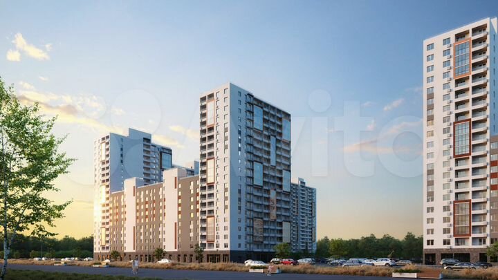 Квартира-студия, 22,6 м², 8/20 эт.