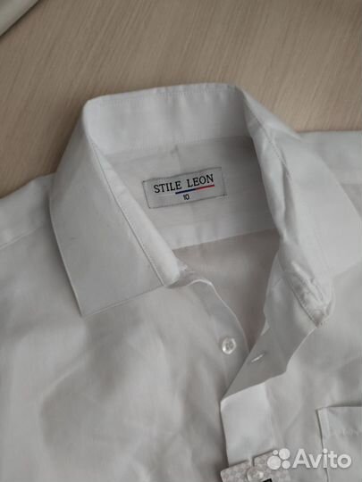 Рубашка белая новая