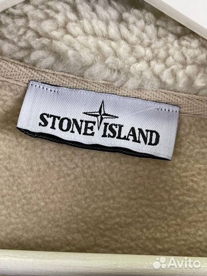 Куртка Шерпа stone island черный хаки M L XL XXL