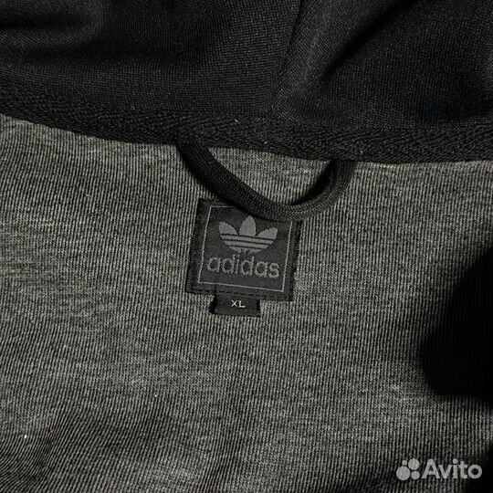 Винтажное зип худи Adidas Lampas Vintage Оригинал