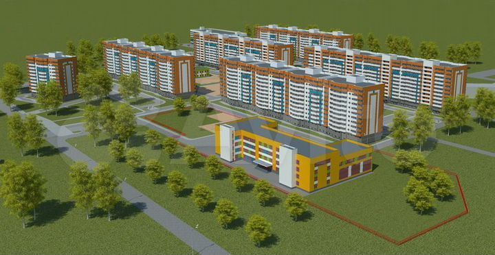 1-к. квартира, 46,1 м², 5/12 эт.