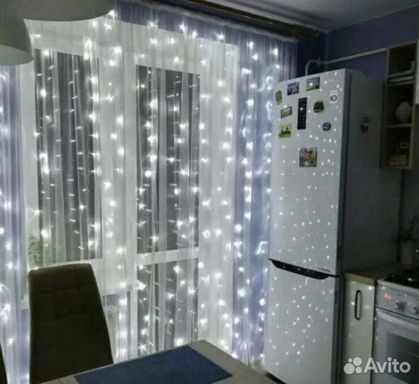Новые гирлянды шторы