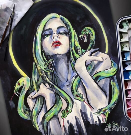 Картины маслом и акварелью