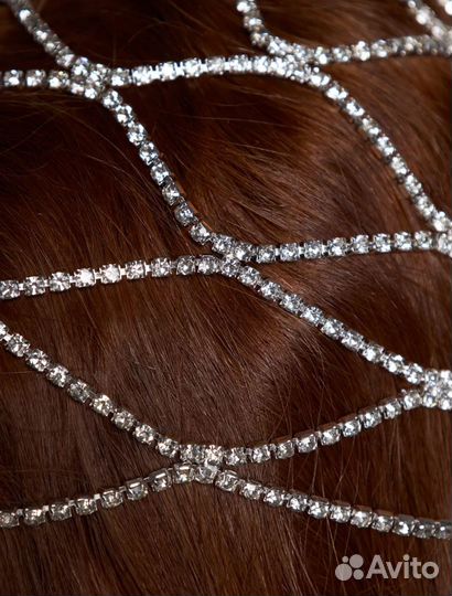 Украшение на голову из страз