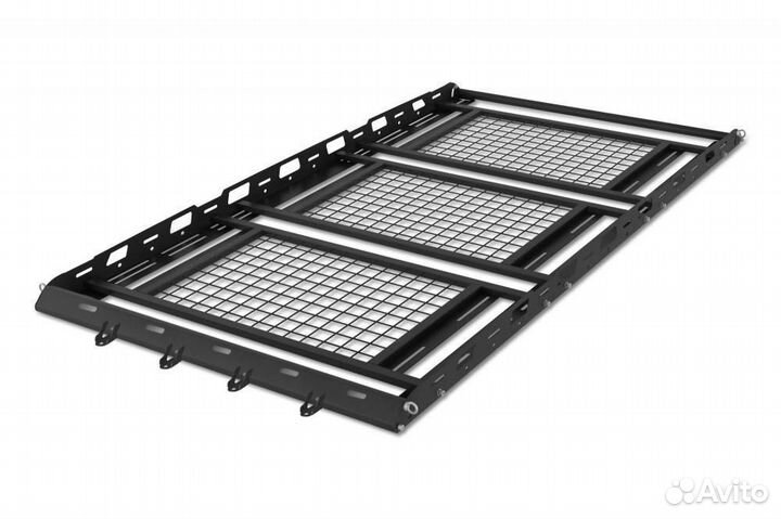 Багажник-корзина широкая трехсекционная