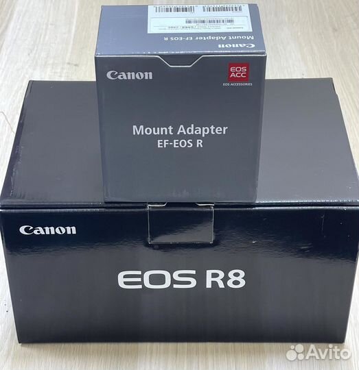 Canon EOS R8 body+Адаптер EF-EOS R новый
