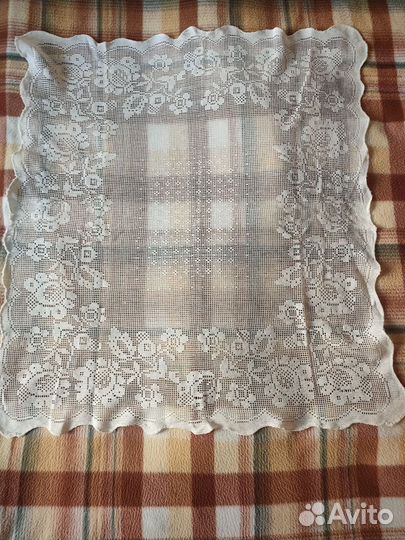 Салфетки, накидки хлопок ручной работы времён СССР