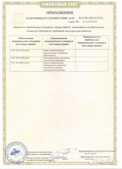 Бактерицидная ультрафиолетовая лампа кварц 30Вт