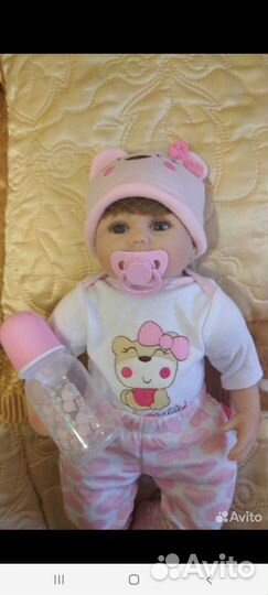 Кукла реборн маленькая 45см