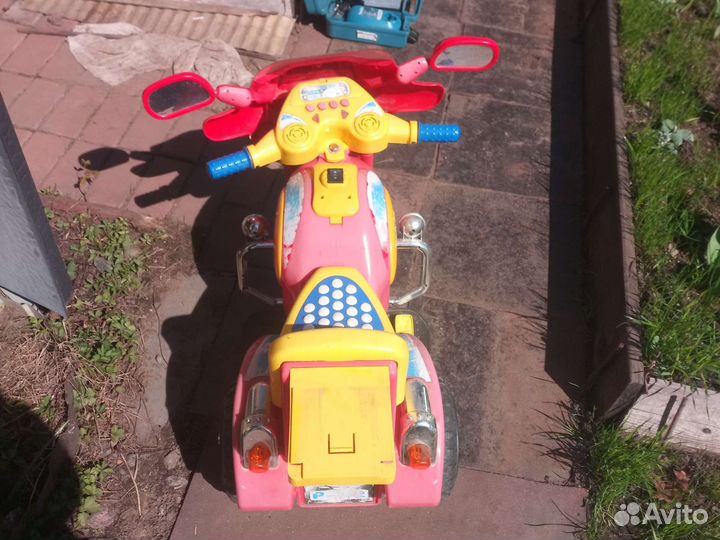 Детский мотоцикл на аккумуляторе бу