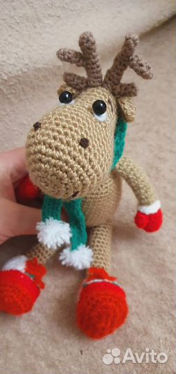 Вязанные игрушки ручной работы