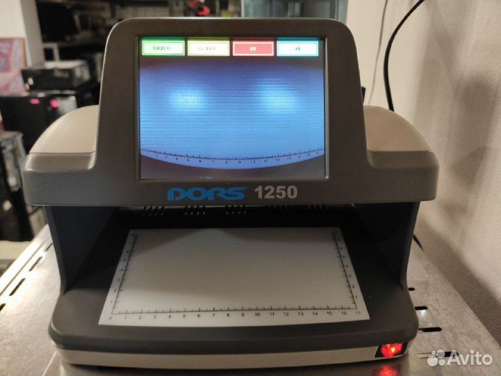 Просмотровый детектор банкнот dors 1250