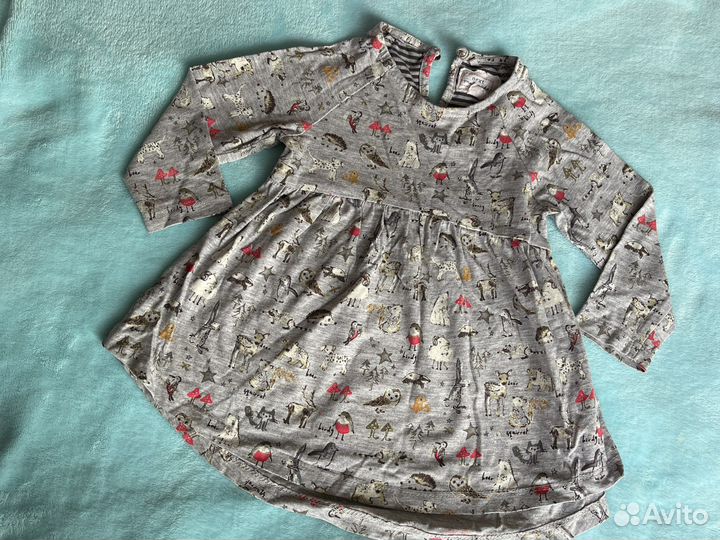 Пакет одежды на девочку 6-9 мес