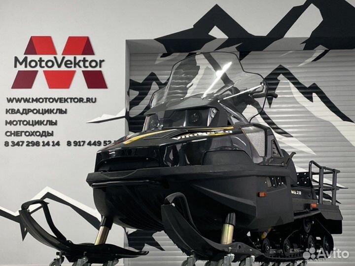 Снегоход stels 600 viking 2.0 ST сvtech черный