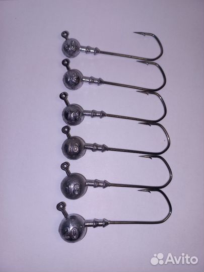 Джиг головки, чебурашки