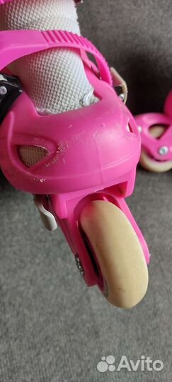 Роликовые коньки детские раздвижные 28-31