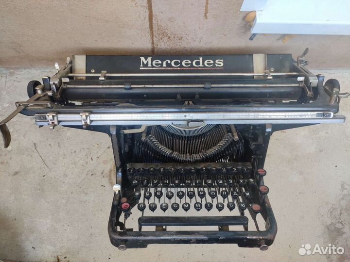 Печатная машинка Mercedes