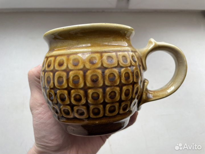 Ретро керамическая кружка 90-ые