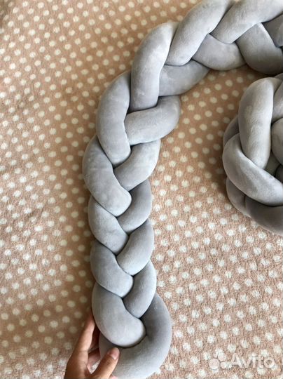 Бортик косичка