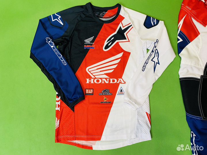 Костюм мотокросс детский honda квадроцикл