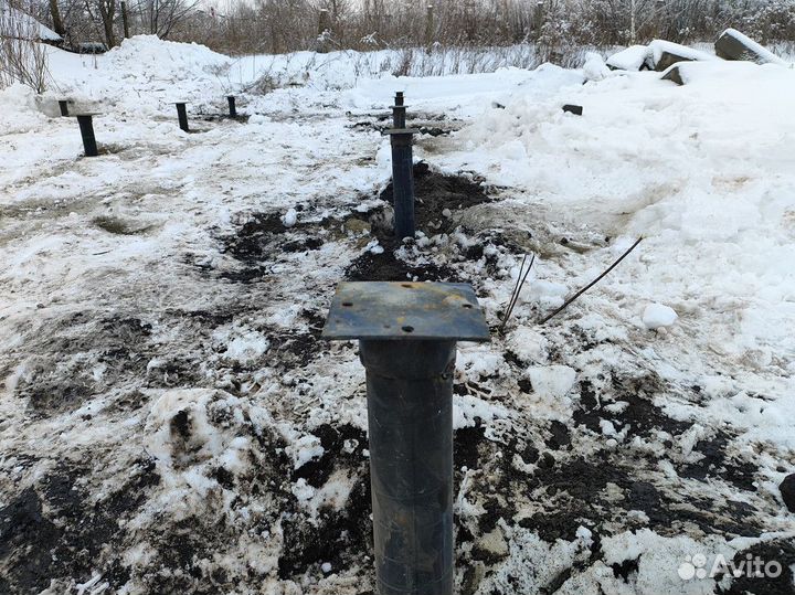 Фундамент за 1 день / Винтовые сваи