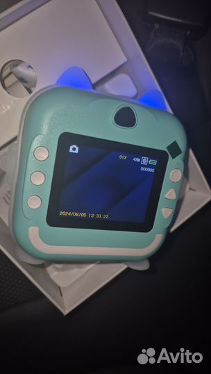 Детский фотоаппарат моментальной печати