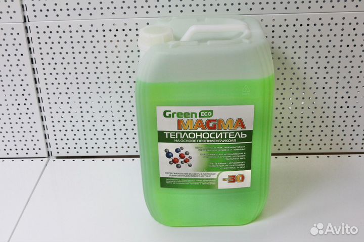 Теплоносител (антифриз) greenmagma -30 ECO propyle