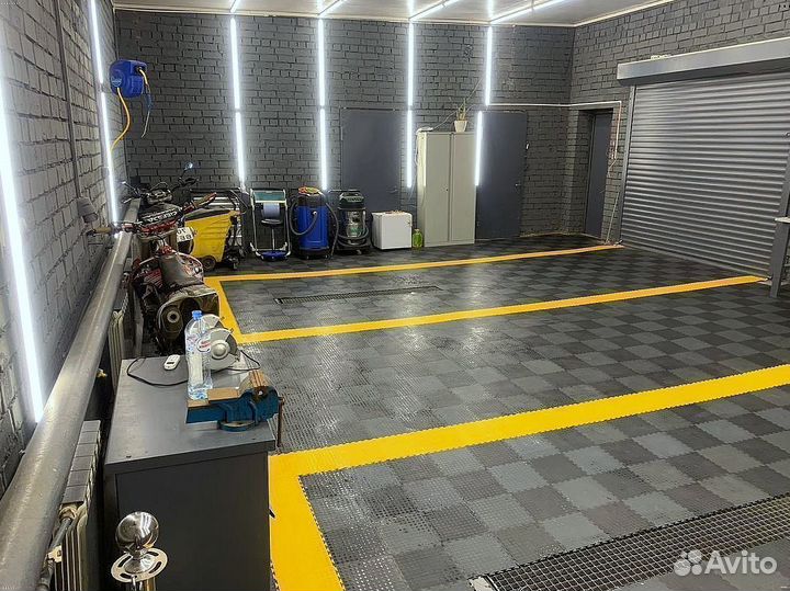 Модульная плитка пвх для пола в гараже