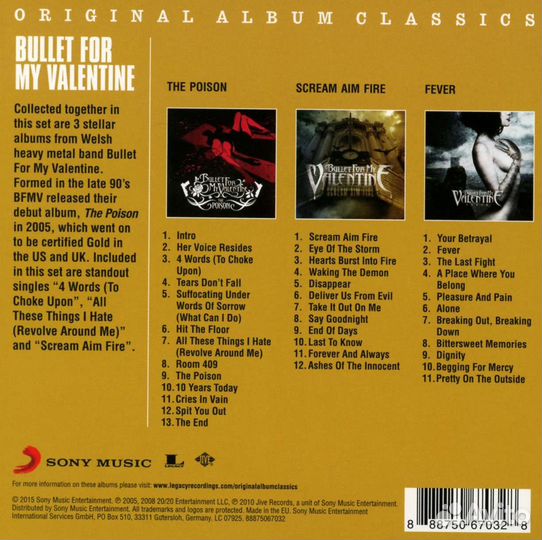 Bullet For My Valentine - Original Album Classics